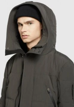 Khujo FANK - Winterjacke - Dunkel Olivgrau -Khujo 02160734ef6a484192fe6b859616626d
