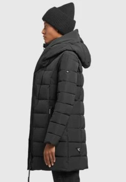 Khujo FLOYT - Wintermantel - Schwarz -Khujo 08d8edcab85c4d139b02d306470db4ff