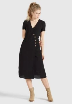 Khujo PORGY - Freizeitkleid - Schwarz