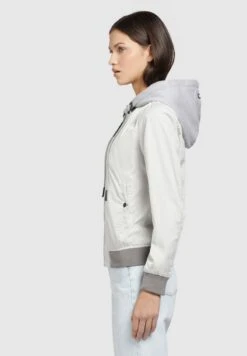 Khujo PERSEE - Leichte Jacke - Hellgrau -Khujo 0f1eae4baf2b406e9713fd9b76d8ad92