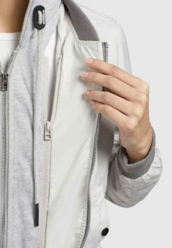 Khujo PERSEE - Leichte Jacke - Hellgrau -Khujo 10d01ba7d37a437b945930fcf9628d59
