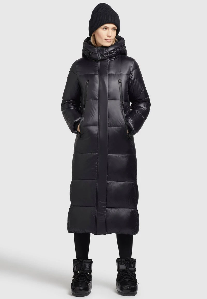 Khujo MELONA SHINY - Wintermantel - Schwarz 2 Khujo MELONA SHINY - Wintermantel - Schwarz – Bild 2