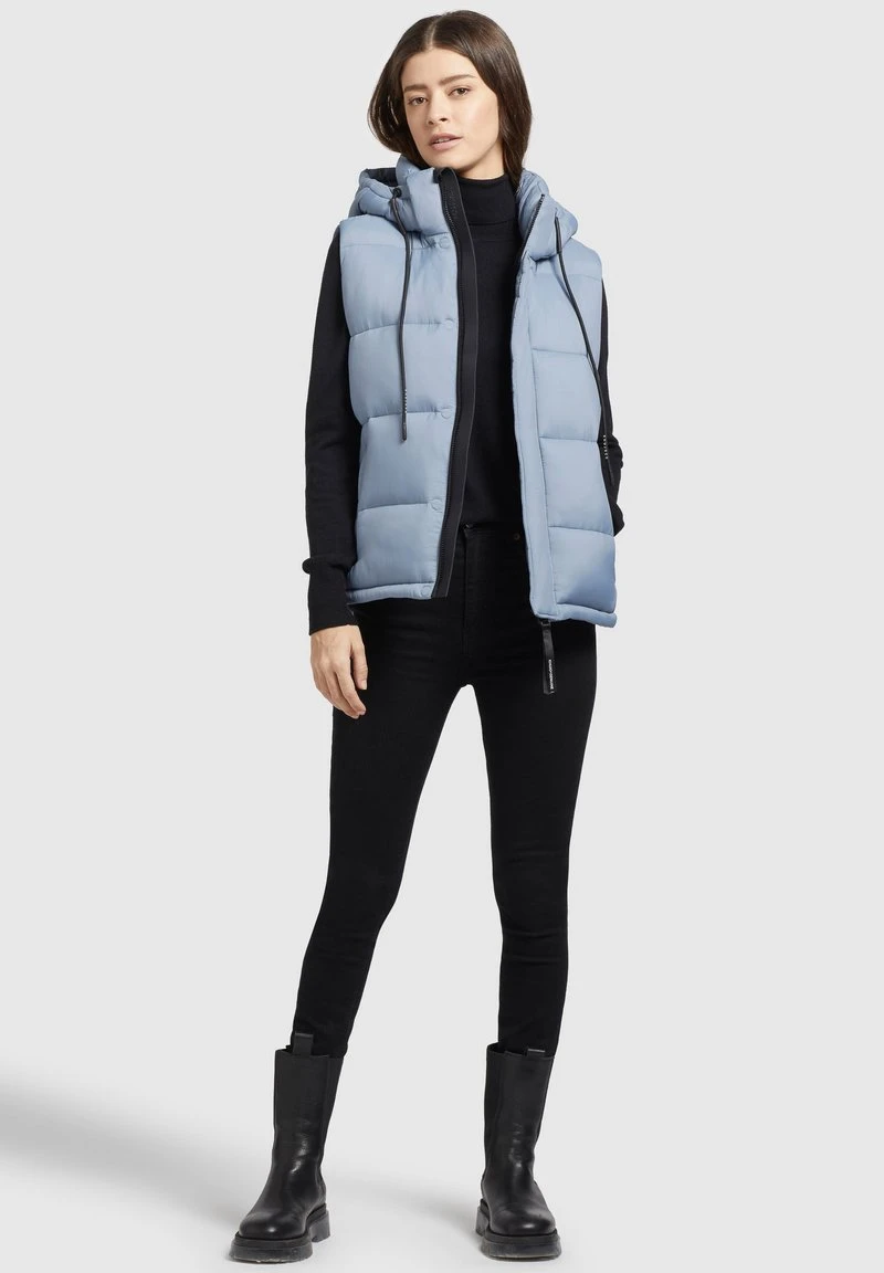 Khujo EDEN MATT - Weste - Hellblau 2 Khujo EDEN MATT - Weste - Hellblau – Bild 2