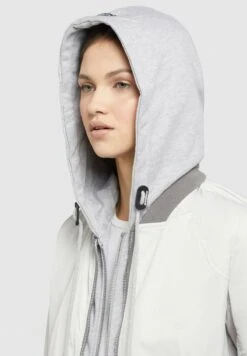 Khujo PERSEE - Leichte Jacke - Hellgrau -Khujo 253623901abf427d9b9ae258542552a1
