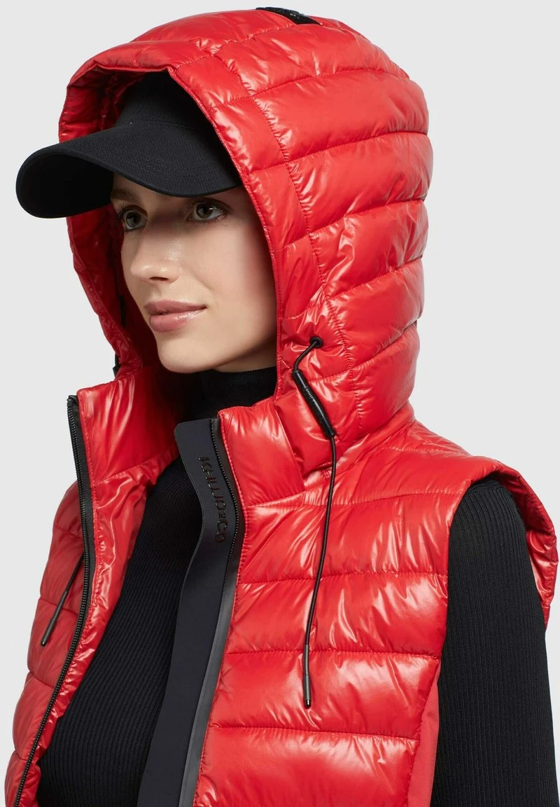 Khujo FABIA SHINY - Weste - Rot 6 Khujo FABIA SHINY - Weste - Rot – Bild 6