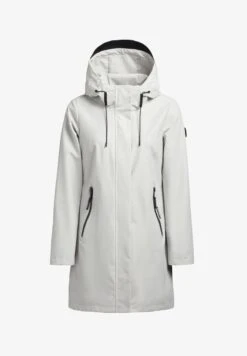 Khujo IZAF - Regenjacke / Wasserabweisende Jacke - Hellgrau -Khujo 27b02e08dc2445aab2c5d45d89a17fa3