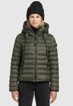 Khujo LOVINA2 SHINE - Winterjacke - Dunkeloliv