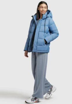 Khujo EVONA MATT - Winterjacke - Blau -Khujo 4132f66b61344c7ea9d14e90c992a7fc