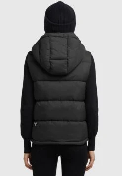 Khujo EDEN MATT - Weste - Schwarz -Khujo 4174607aa73548fc829c44dff9d8883b