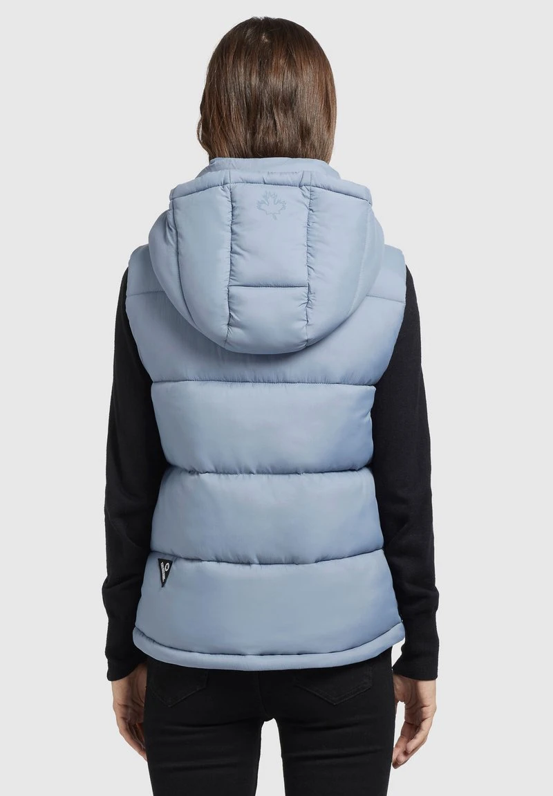 Khujo EDEN MATT - Weste - Hellblau 3 Khujo EDEN MATT - Weste - Hellblau – Bild 3