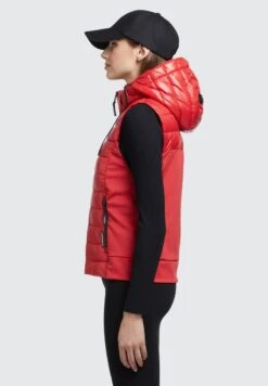 Khujo FABIA SHINY - Weste - Rot 10 Khujo FABIA SHINY - Weste - Rot -Khujo 4bfe76287f9c45a28c524d8d2c3ff65d