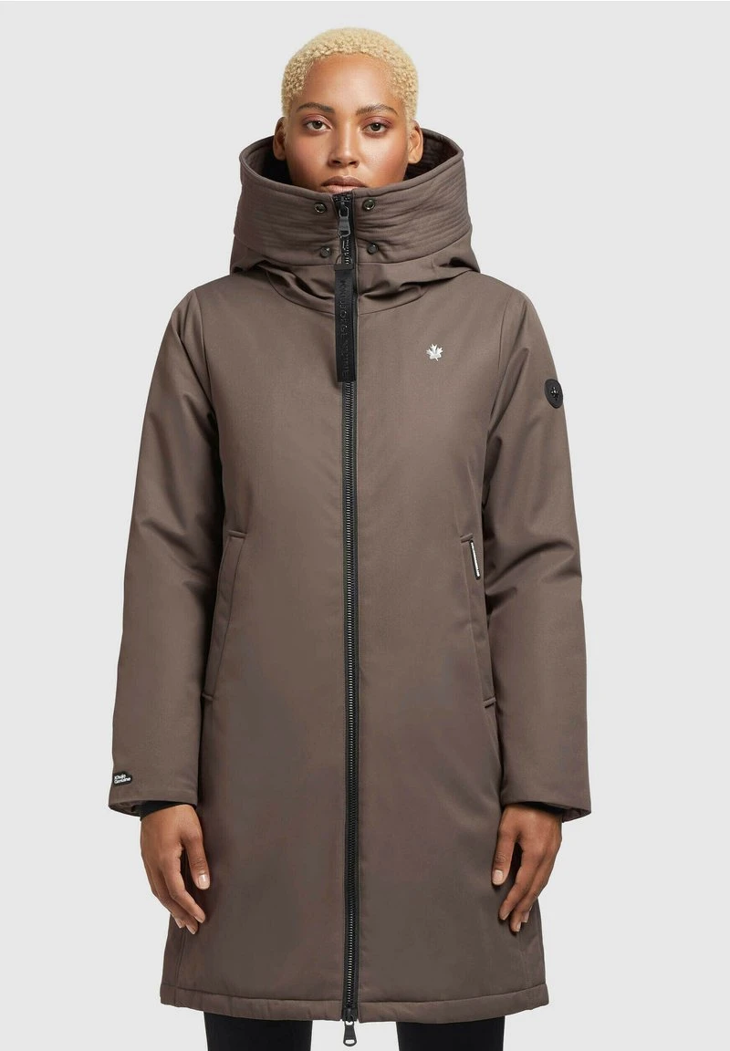 Khujo LISAD - Wintermantel - Taupe 1 Khujo LISAD - Wintermantel - Taupe