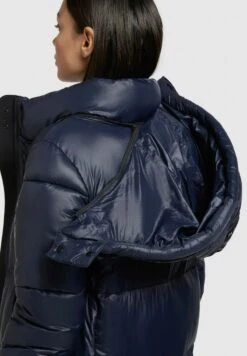 Khujo MELONA SHINY - Wintermantel - Dunkelblau -Khujo 5d2953355d164bc2a5b7aaa2c77788aa