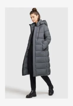 Khujo JULINA MATT - Wintermantel - Anthrazit -Khujo 6513c728f8a64c369ac704240170ca48