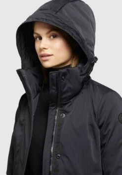 Khujo BLOSSOM - Wintermantel - Schwarz -Khujo 683ca4d13e254095bc625309ee065edd