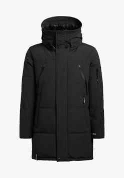 Khujo CLOYD - Wintermantel - Schwarz -Khujo 73a746d9ebdc44e6ae1c8aa637657f27