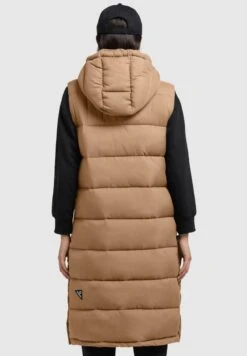 Khujo TOURIN MATT - Weste - Ocker -Khujo 77effdd26c6e431490d52d18a12b98ce