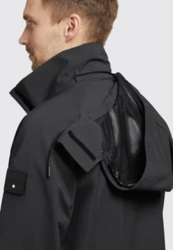 Khujo ADAM - Regenjacke / Wasserabweisende Jacke - Schwarz -Khujo 7adbffc8f7c941f487705255f1b5dd3e
