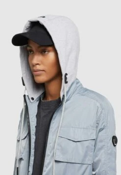 Khujo FLAMES - Leichte Jacke - Blaugrau Hell -Khujo 7db73a37c4f04fadb7762e22cb6ee8f2