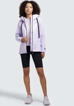 Khujo SOMIA - Regenjacke / Wasserabweisende Jacke - Flieder Hell -Khujo 8392d6f4027d4490908a0a1534f456a6