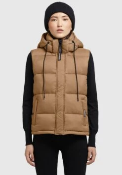 Khujo EDEN MATT - Weste - Ocker