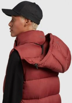 Khujo MAGNETA MATT - Weste - Rostrot -Khujo 8647da695a384d57a8205e0831247e37