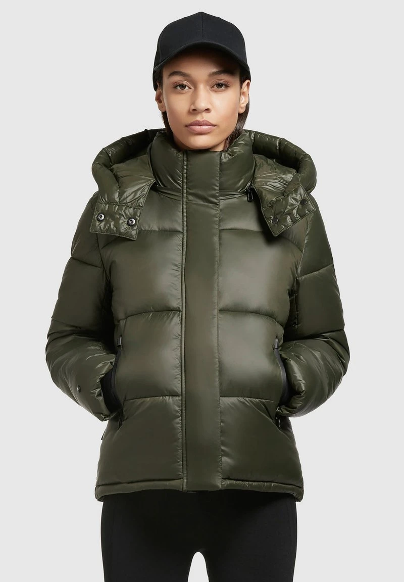 Khujo VALONA SHINY - Winterjacke - Dunkelgrün 1 Khujo VALONA SHINY - Winterjacke - Dunkelgrün