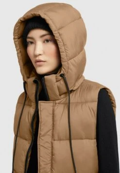 Khujo EDEN MATT - Weste - Ocker -Khujo 94d6960923644ec5b4a609db8243f80a