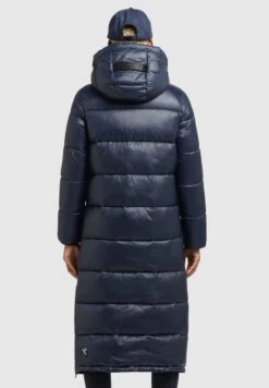 Khujo EMORIA SHINY - Wintermantel - Dunkelblau -Khujo 98a9677697c44b4f8fb5a7c0f9447e19