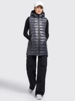 Khujo Damen Weste - BECCA SHINY -Khujo Damen Weste BECCA SHINY pdstandard 656979 0001 modelfront 3