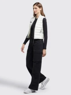 Khujo Damen Weste - STACY SHINY 10 Khujo Damen Weste - STACY SHINY -Khujo Damen Weste STACY SHINY pdstandard 656972 0001 modelfront 3