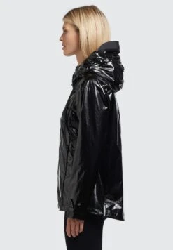 Khujo SOMIA - Regenjacke / Wasserabweisende Jacke - Schwarz -Khujo a107ce40377d482db1d962244f233977