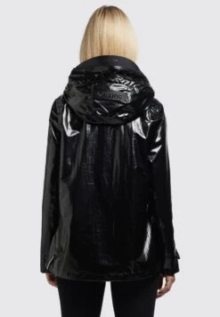 Khujo SOMIA - Regenjacke / Wasserabweisende Jacke - Schwarz -Khujo b8acf40f64534f36999f560193bd70fd