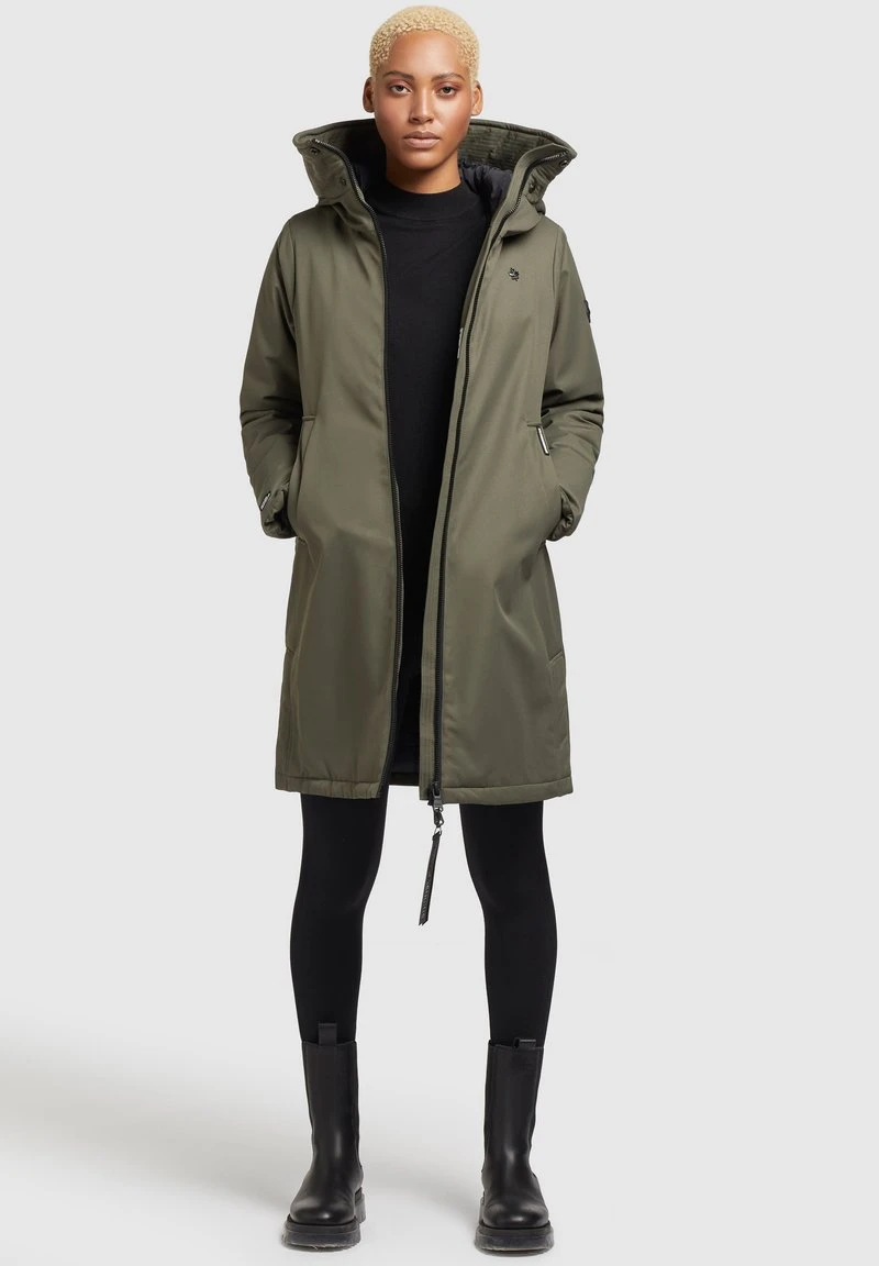 Khujo LISAD - Wintermantel - Khaki Grün 2 Khujo LISAD - Wintermantel - Khaki Grün – Bild 2