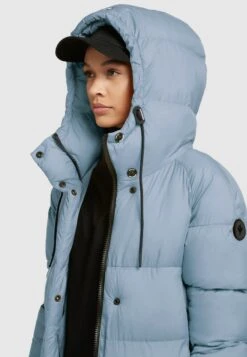 Khujo LAMERA - Wintermantel - Hellblau -Khujo be00e6e7c23f42b3a0fc87478f310dfc