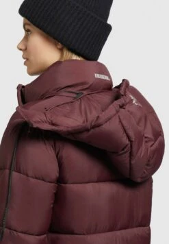 Khujo JULINA MATT - Wintermantel - Dunkelrot -Khujo bfe00d45bc554e56b4a8e1190dd455ad