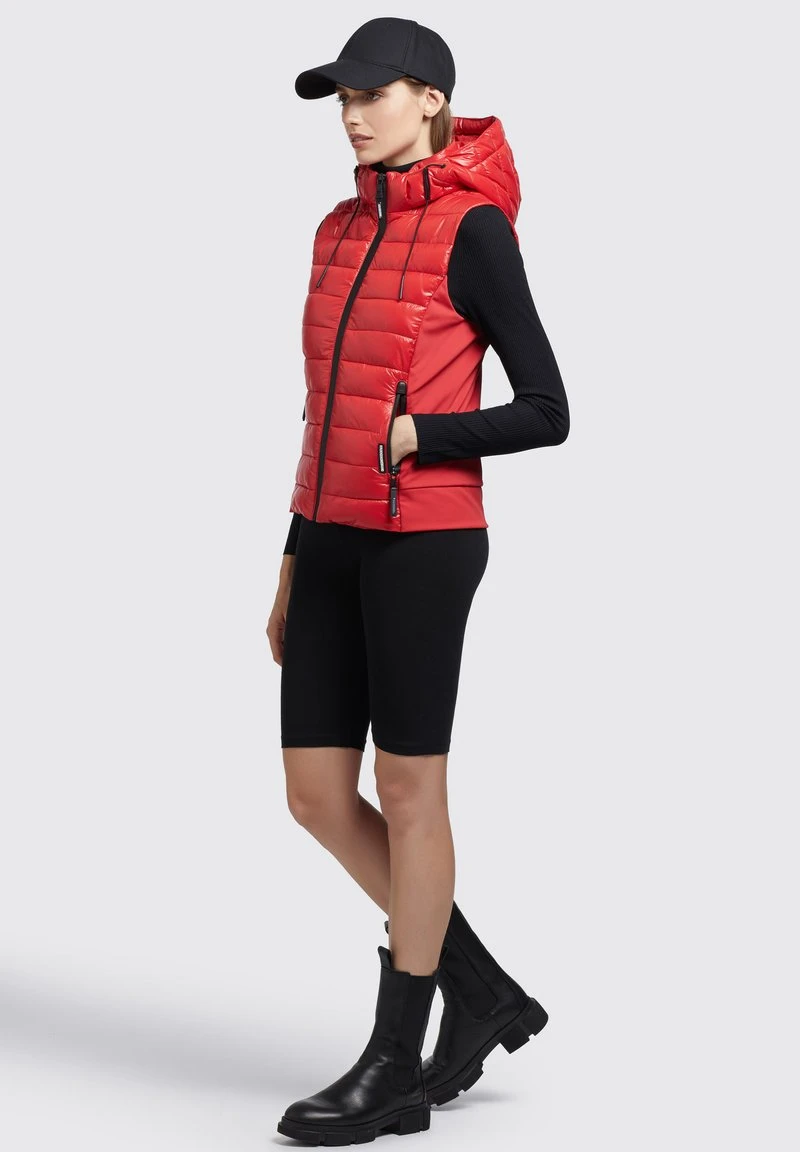 Khujo FABIA SHINY - Weste - Rot 4 Khujo FABIA SHINY - Weste - Rot – Bild 4