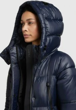 Khujo MELONA SHINY - Wintermantel - Dunkelblau -Khujo cef630df63c94cd6b65eca8edb8f1011