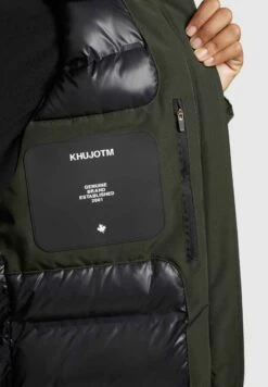 Khujo CHARLYN - Wintermantel - Dunkelgrün -Khujo d42301d64d454066b9ada4b364a6affb