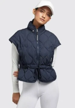 Khujo HERA - Weste - Dunkelblau -Khujo d65aca7bb4984c72a118c50578f00df3