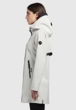 Khujo IZAF - Regenjacke / Wasserabweisende Jacke - Hellgrau -Khujo d7d647e9b4384e18a741169a5eb661ca