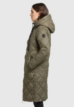 Khujo LENNJA - Wintermantel - Khaki -Khujo e1d04f36d4af4c2fb653e9d0f8fb1df9