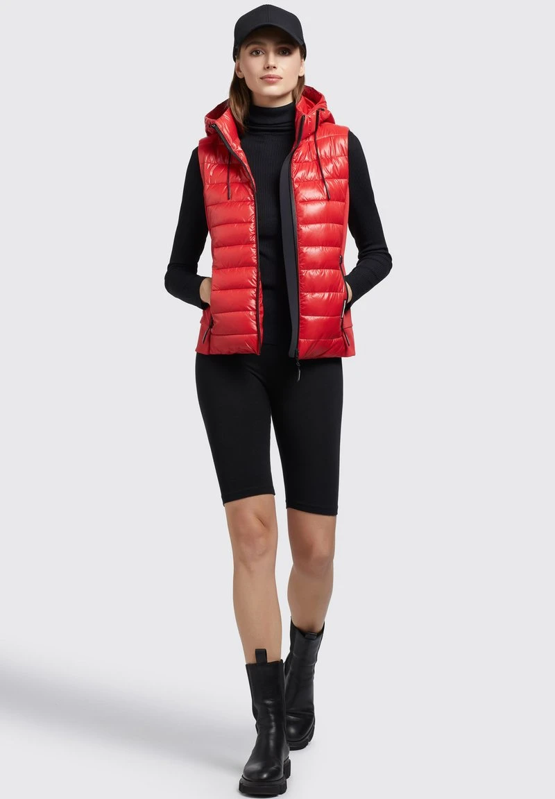 Khujo FABIA SHINY - Weste - Rot 2 Khujo FABIA SHINY - Weste - Rot – Bild 2