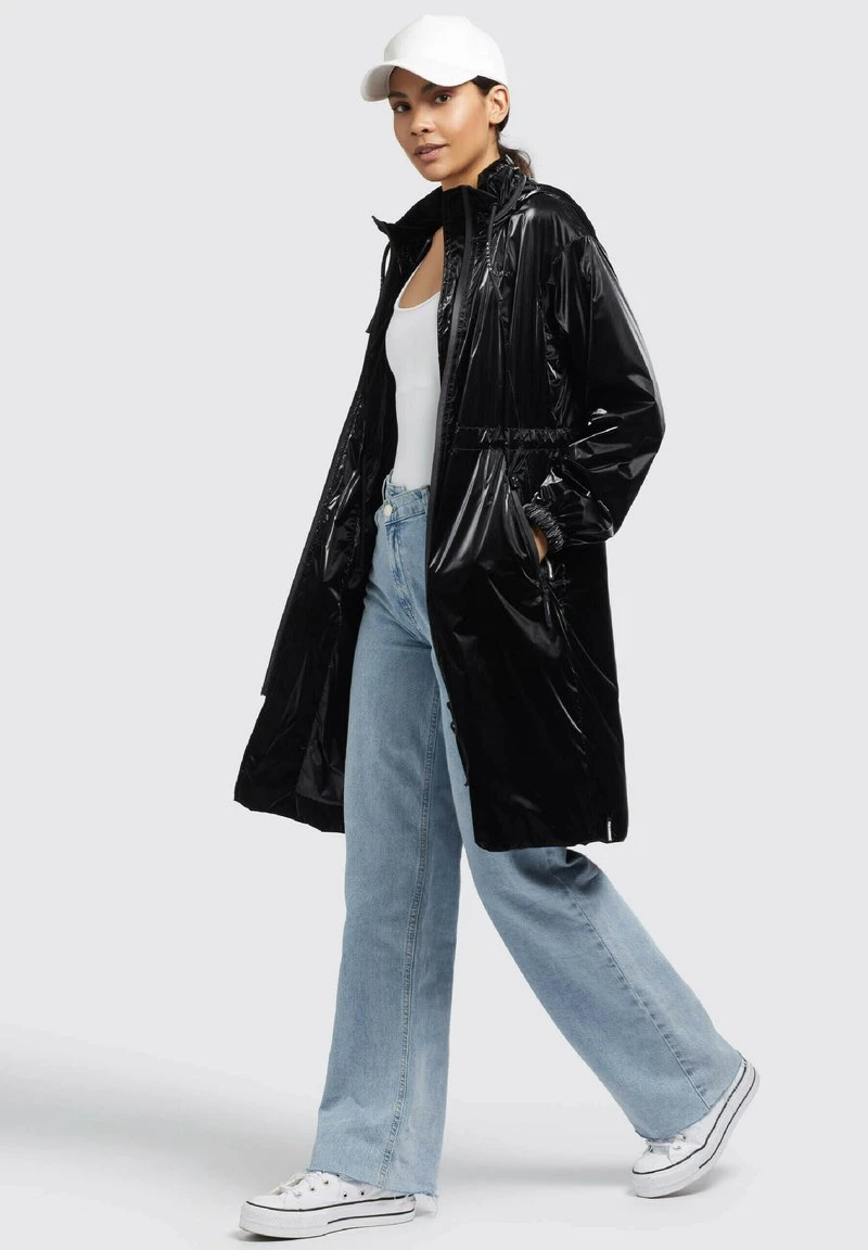 Khujo MARTHE - Regenjacke / Wasserabweisende Jacke - Schwarz 4 Khujo MARTHE - Regenjacke / Wasserabweisende Jacke - Schwarz – Bild 4