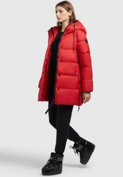 Khujo FRANEE - Wintermantel - Rot -Khujo fecc18dc6d2943cbbba36df4da63c16b