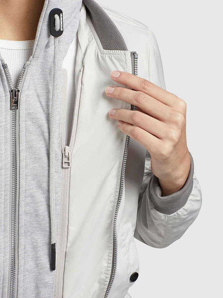 Khujo Blouson "Persee" In Weiß/ Grau 7 Khujo Blouson "Persee" In Weiß/ Grau – Bild 7