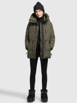 Khujo Jacke LEVIANI2 In Olivgrün -Khujo khujo jacke leviani2 in olivgrun 5