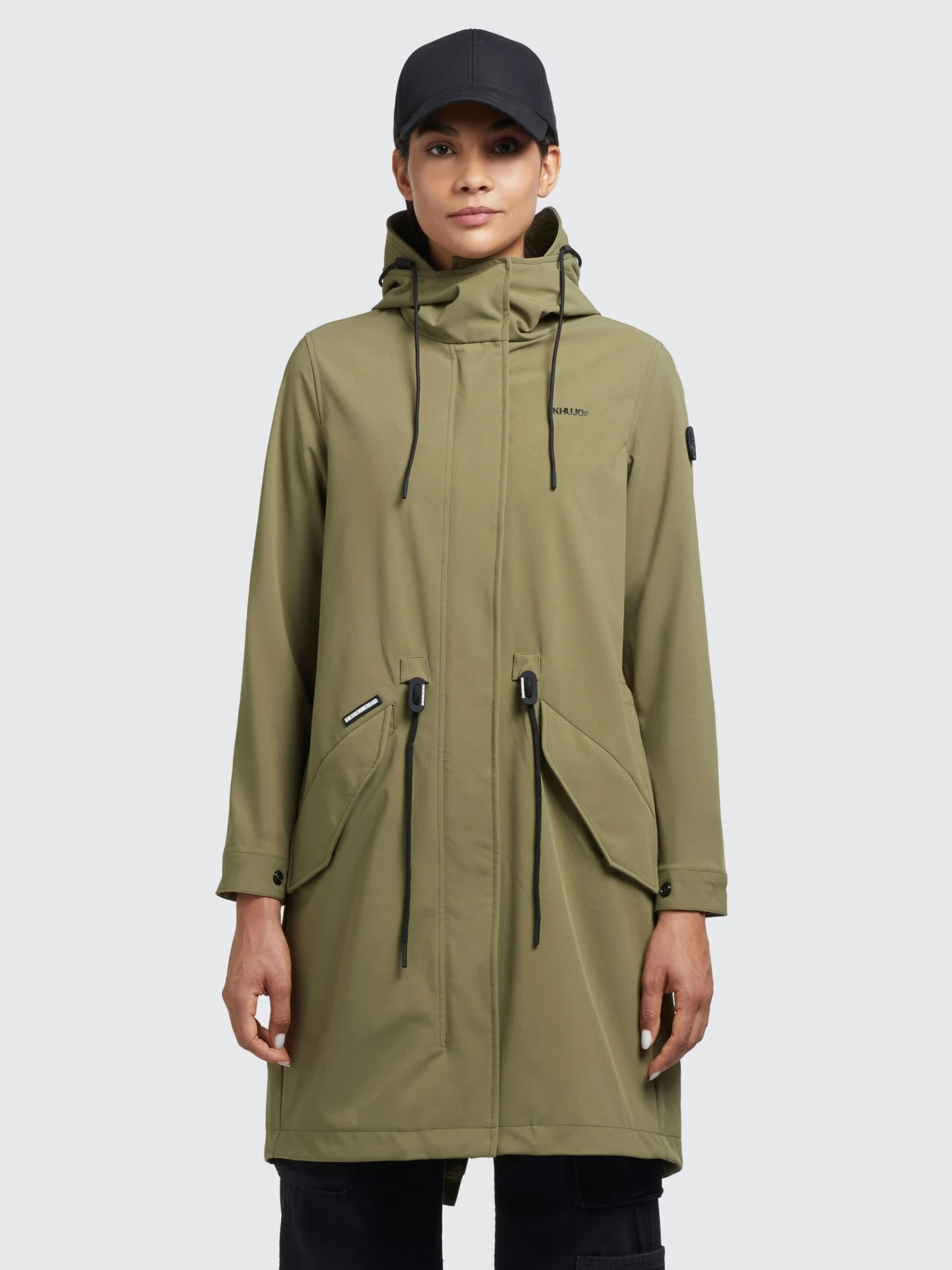 Khujo Mantel JONNA In Olivgrün 4 Khujo Mantel JONNA In Olivgrün – Bild 4