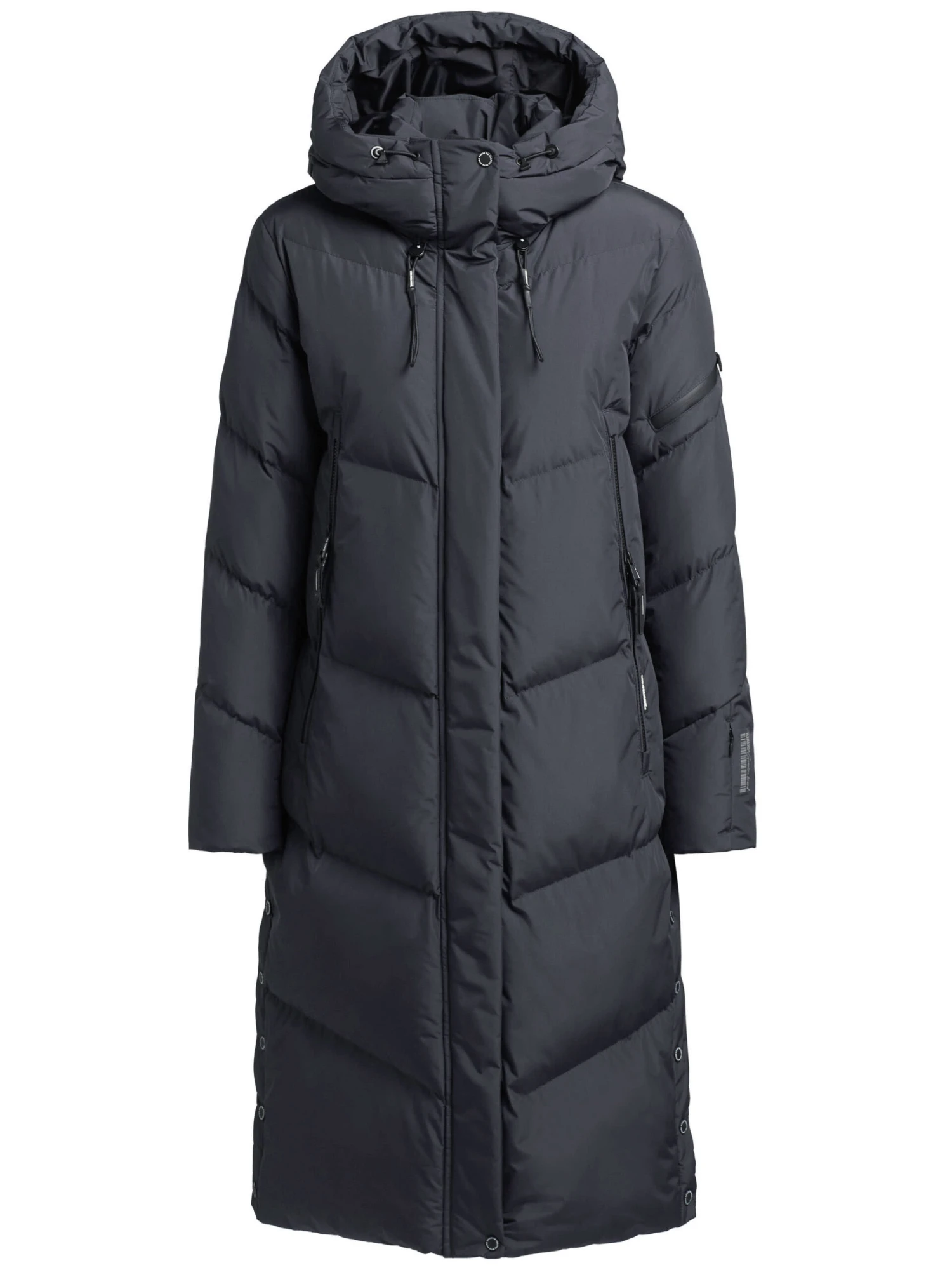 Khujo Mantel SONJE4 In Graublau 1 Khujo Mantel SONJE4 In Graublau