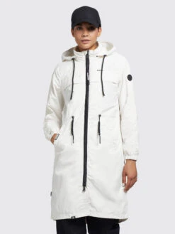 Khujo Mantel VOYA3 In Weiß -Khujo khujo mantel voya3 in weiss 3